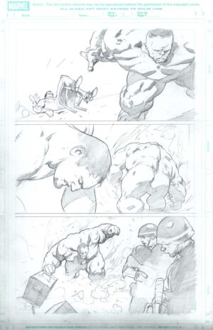 Ultimate Human #4 Page 7 by Cary Nord