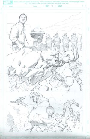 Ultimate Human #4 Page 8 by Cary Nord