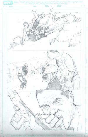 Ultimate Human #4 Page 9 by Cary Nord